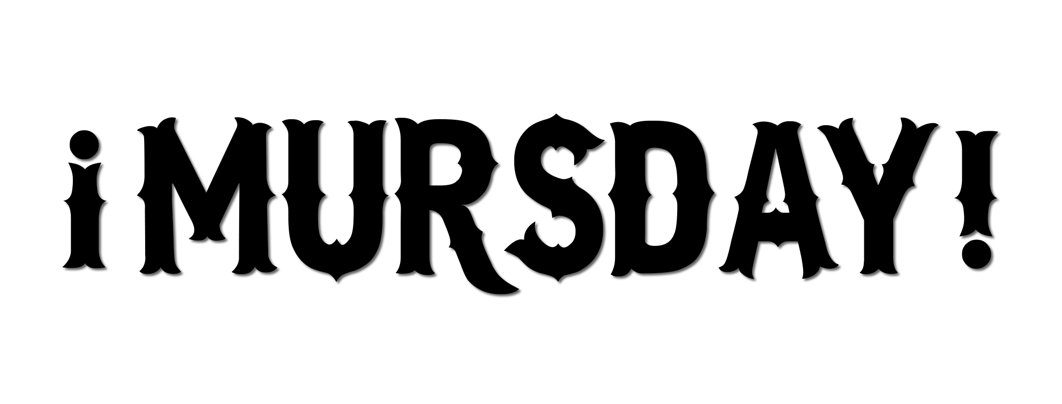 ¡MURSDAY! logo