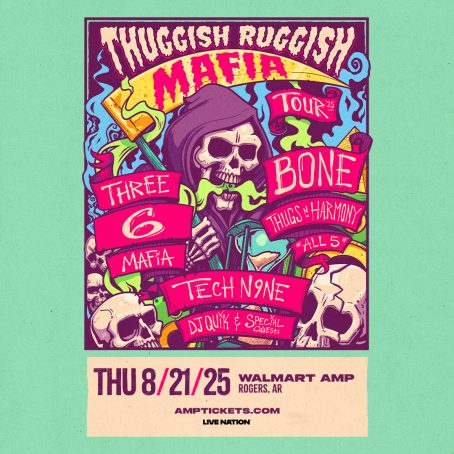 Tech N9ne Will Be LIVE With Three 6 Mafia, Bone Thugs N Harmony, DJ Quik & More On 8/21!