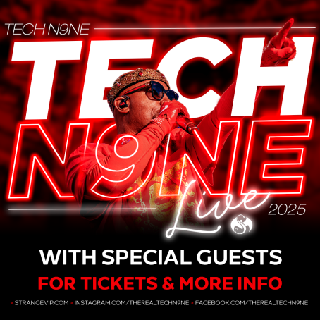 Get Tickets And VIP Packages To See Tech N9ne Live With King Iso, X-Raided & Joey Cool!