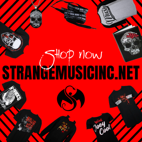 Shop New Merch At The Strange Music Store Now!