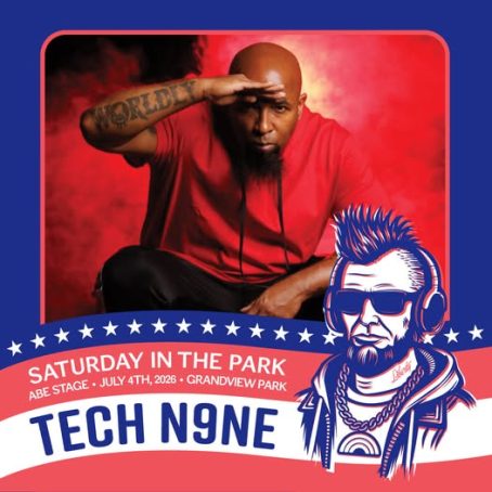 Tech N9ne Performing at Grandview Park This July 4 For Saturday In The Park!